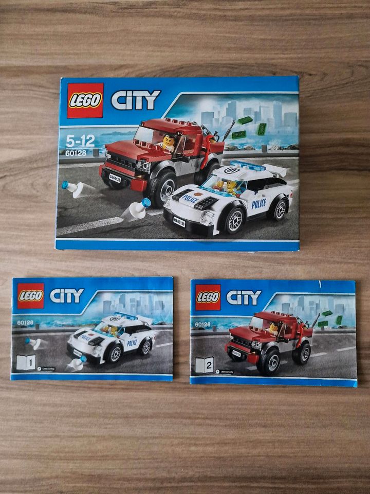 LEGO City 60128 Polizei Verfolgungsjagd vollständig OVP in Edewecht