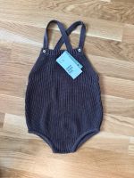 Neu Etikett | H&M Exklusive Strick-Romper Latzhose braun 98 Öko Brandenburg - Stahnsdorf Vorschau