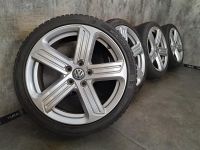 VW Golf 7 5G R Cadiz Alufelgen Winterreifen 225/40 R 18 EB0#7 Nordrhein-Westfalen - Herford Vorschau