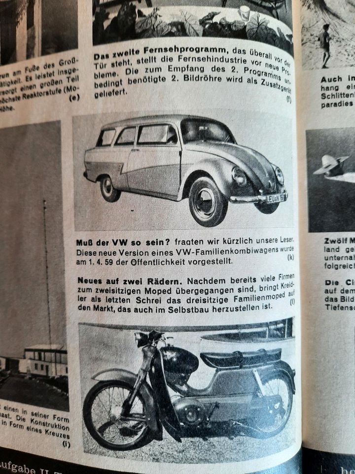 Hobby Hefte 04/1957 und 06/1959 in Wertingen