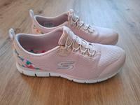 Skechers Sneaker rosa blumig Gr. 38 Niedersachsen - Stuhr Vorschau