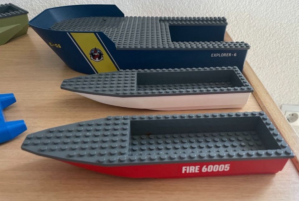 Lego Boot Schiff in Bischweier