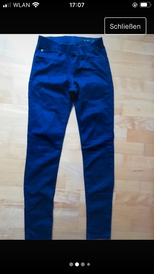 Jeans/Jeggins M/38 blau in Hückelhoven