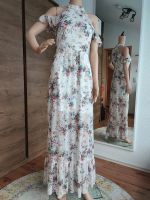 Sommerkleid Abendkleid lang weiß geblümt Blumen Nordrhein-Westfalen - Solingen Vorschau