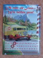 Ewiger Kalender, Blechkalender, 40x30cm, was für Büssing Freunde Brandenburg - Schorfheide Vorschau