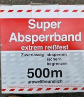 Absperrband 500 m NEU Duisburg - Meiderich/Beeck Vorschau