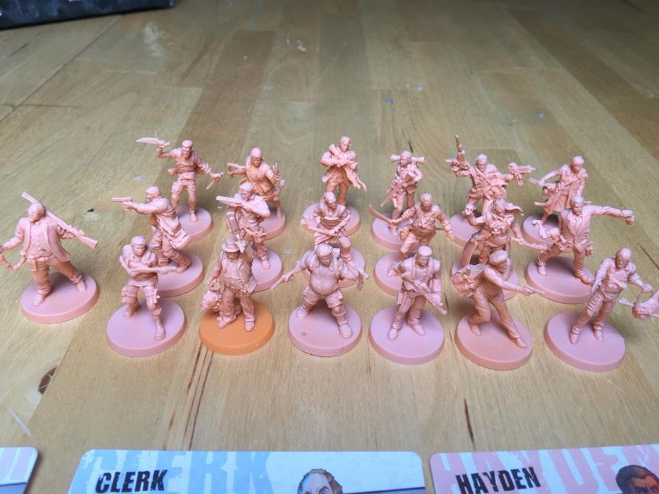 Zombicide 2nd Edition Kickstarter Helden in Unna