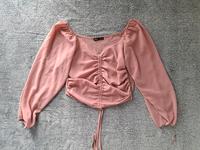 Cropped Chiffonbluse langen Puffärmeln Shein M/38/10 Kiel - Mitte Vorschau