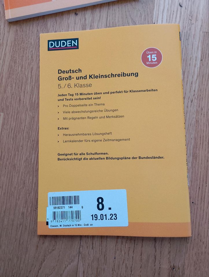 Deutsch Groß- und Kleinschreibung 5./6. Klasse in Geisenhausen