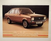 Ford Escort Mk2 „Goldcrest“ Faltprospekt (1979/1980/England) Bayern - Windach Vorschau