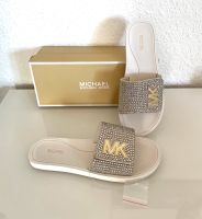 Michael Kors Slide Pantoletten Strass Glitzer Pale gold 39 40 Baden-Württemberg - Neckarsulm Vorschau