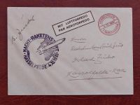 Raketenpost Zucker 4.11.1933 Umschlag mit Unterschrift G. Zucker Sachsen - Chemnitz Vorschau