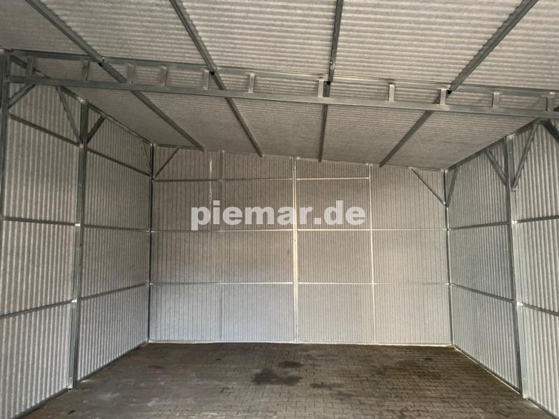 Blechgarage 6x5x3,5m Großhalle Metallgarage KFZ 14084! in Schwäbisch Hall