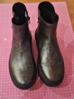 Gabor Stiefelette Bootis GR 38 grau metallic Hessen - Flörsheim am Main Vorschau