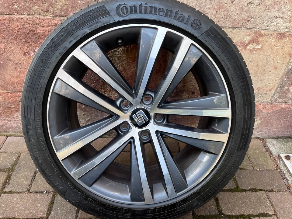 4x Continental Sport Contact 5 225/45 R18 95y Sommerreifen  6-5mm in Chemnitz