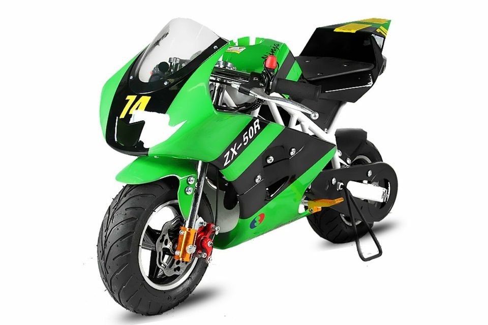 Pocket Bike ps50 49cc Sport Kupplung Kinder Motorrad in Montabaur