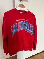 Damen Crewneck Rot Oversized Los Angeles XS Pankow - Prenzlauer Berg Vorschau