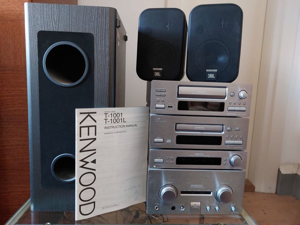 Kenwood CD Player Stereo Anlage 1001 JBL Lautsprecher in Forchheim