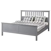 Hemnes Bett grau 160x200 + Lattenrost Niedersachsen - Neustadt am Rübenberge Vorschau