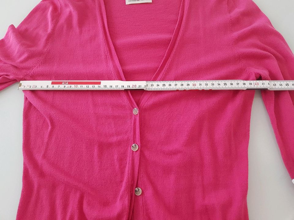 Strickjacke Massimo Dutti pink M Baumwolle in Bargteheide