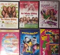 6 DVDs Die wilden Hühner, Hanni&Nanni, Barbie, Bibi Blocksb., usw Hessen - Kriftel Vorschau