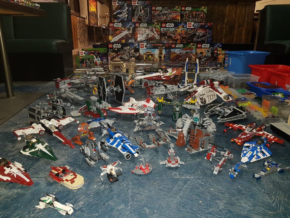 Riesige Lego Sammlungsauflösung (Star Wars, Minecraft, City, etc. in Kusel