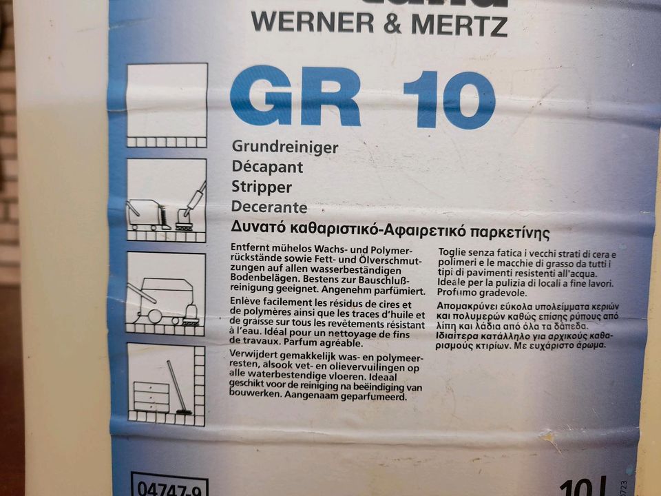 GR 10 Gastro-Fliesenreiniger in Bad Mergentheim