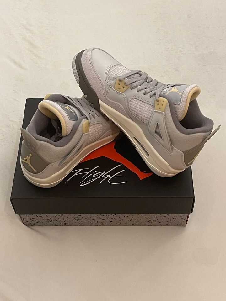 Nike Air Jordan 4 GS Craft Grau 40 NEU in Meerbusch