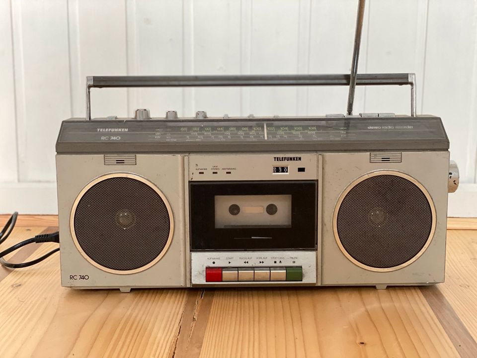 Telefunken RC740 Radiorecorder - Deko Vintage in Düsseldorf