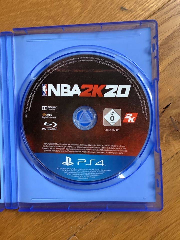 NBA 2K20 PS4 Spiel in Erftstadt