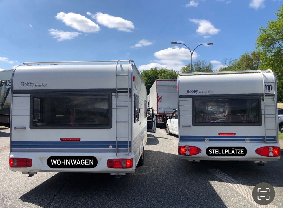 Wohnwagen Wohnmobil LKW STELLPLATZ Trailer Anhänger Parkplatz in Bargteheide