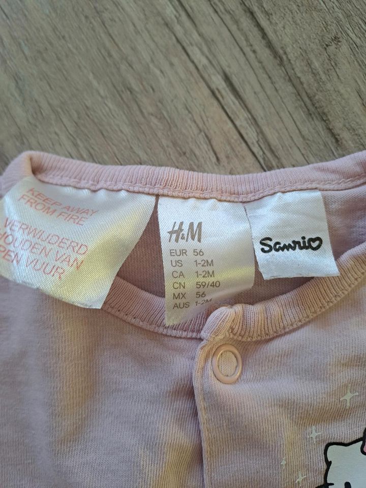 H&m Schlafanzug hello kitty 56 in Neusäß