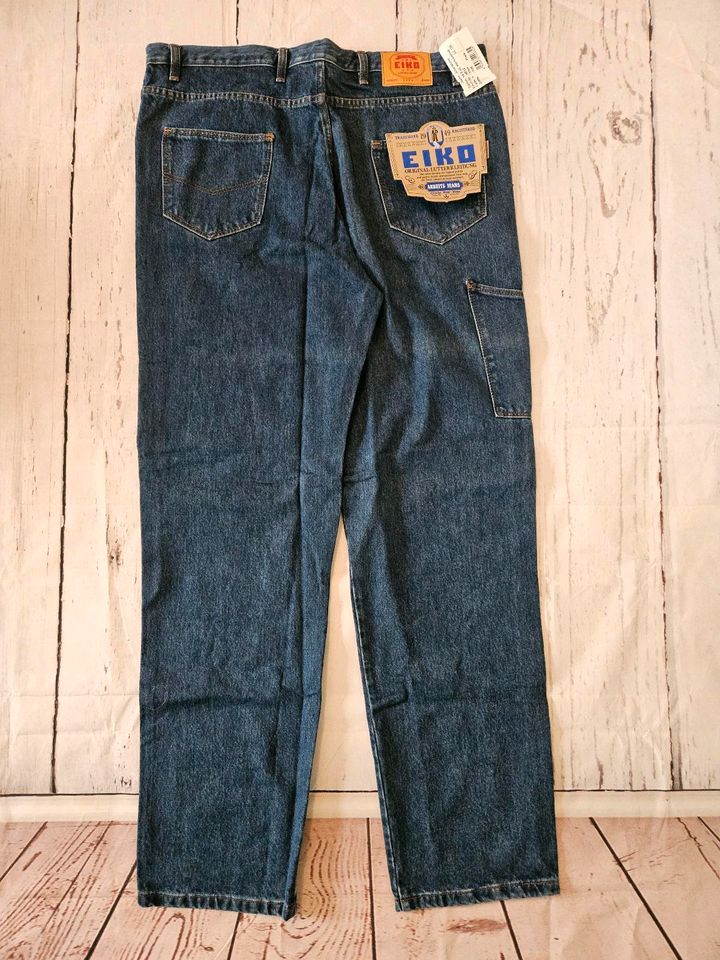 Eiko 4612 Arbeitshose Jeans Hose workwear blau Gr 110 in Borna