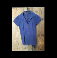 Bluse shirt Tshirt kurzarm taillier königsblau stretch XS S 34 36 Sachsen - Mülsen Vorschau