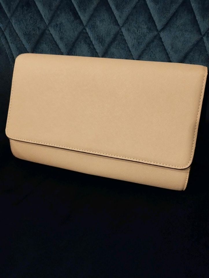 Clutch, Umhängetasche, Beige in Wiesbaden