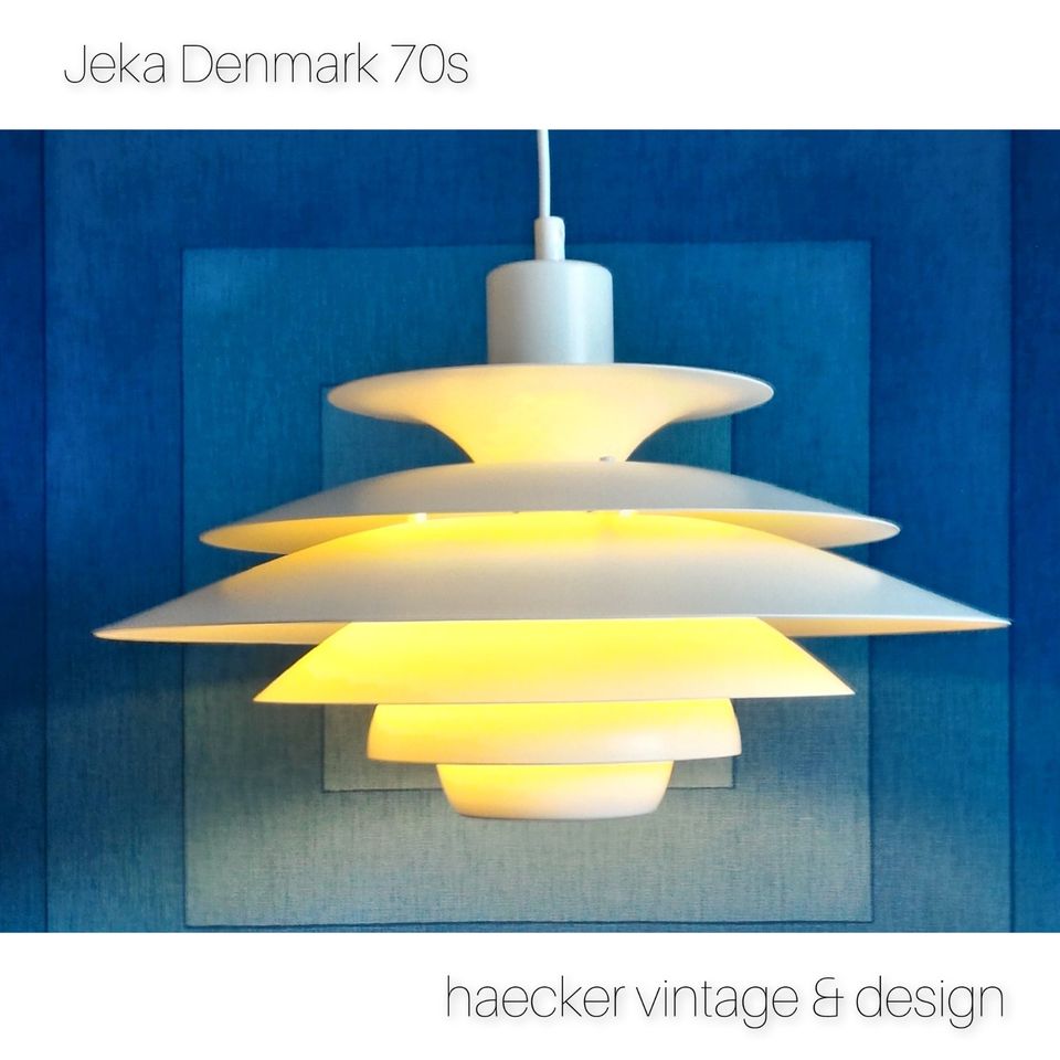 Lampe Dänemark danish design 70er zu poulsen retro mid-century in Dresden