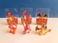 Pokemon Figuren Tomy 90's - Glumanda Glutexo Glurak + Lamincards Brandenburg - Senftenberg Vorschau