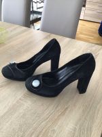 Damen Schuhe Geox Pespira, schwarz, mit Permuttweißem Knopf, Led Rheinland-Pfalz - Andernach Vorschau