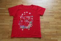 Rotes Hello Kitty T-Shirt in Größe 146/152 Hessen - Offenbach Vorschau