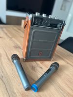 Karaoke Lautsprecher Bluetooth Radio mit LED Niedersachsen - Braunschweig Vorschau