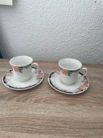 2 x Porzellan Teetasse mit Unterteller Sachsen - Mittweida Vorschau