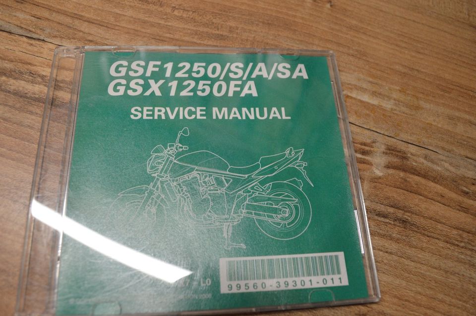 Werkstatthandbuch Für Suzuki GSF1250S GSX1250F in Grefrath