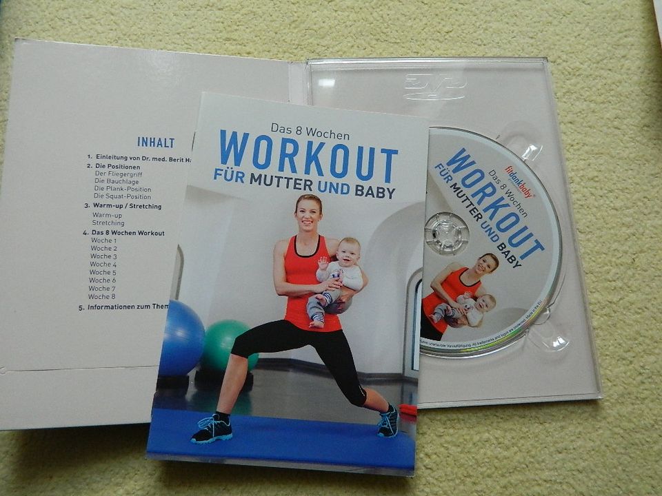 DVD Fitdankbaby: 8 Wochen Workout für Mutter & Baby  426016747097 in Leipzig