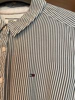 Tommy Hilfiger Bluse Cotton grau weiß xs 34 kleiner Kragen gan sh Nordrhein-Westfalen - Meckenheim Vorschau