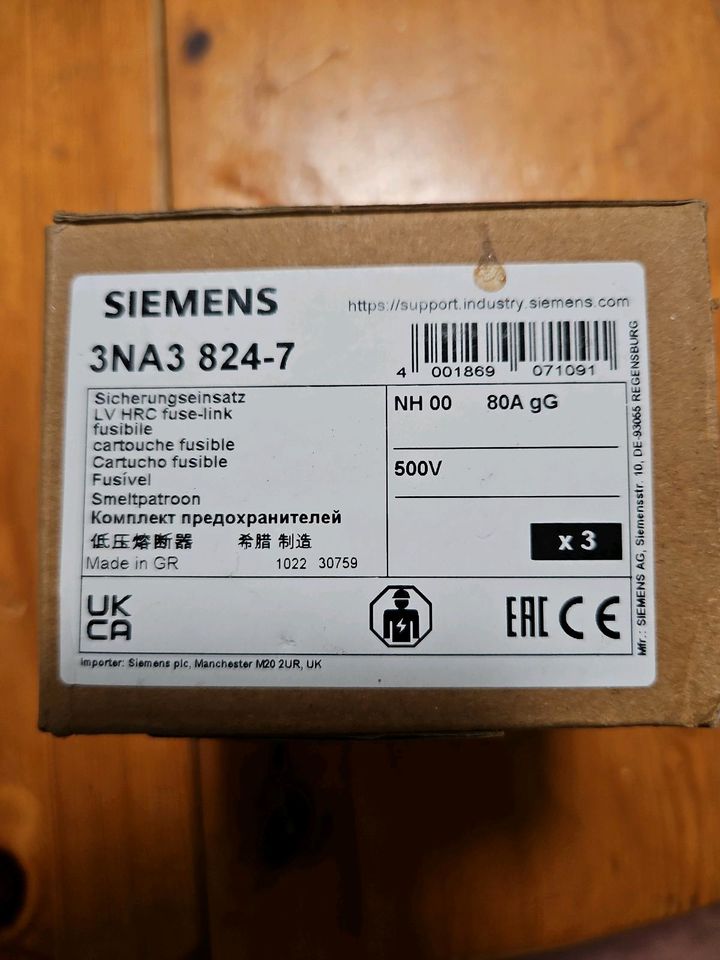 Siemens NH 00 in Kalefeld