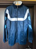 Nike Jogginganzug Größe L – Retro Look in Dunkelblau Sachsen - Bautzen Vorschau