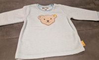 Steiff Baby Junge Nicki Pullover Hellblau Mint gestreift 74 Nordrhein-Westfalen - Erkrath Vorschau