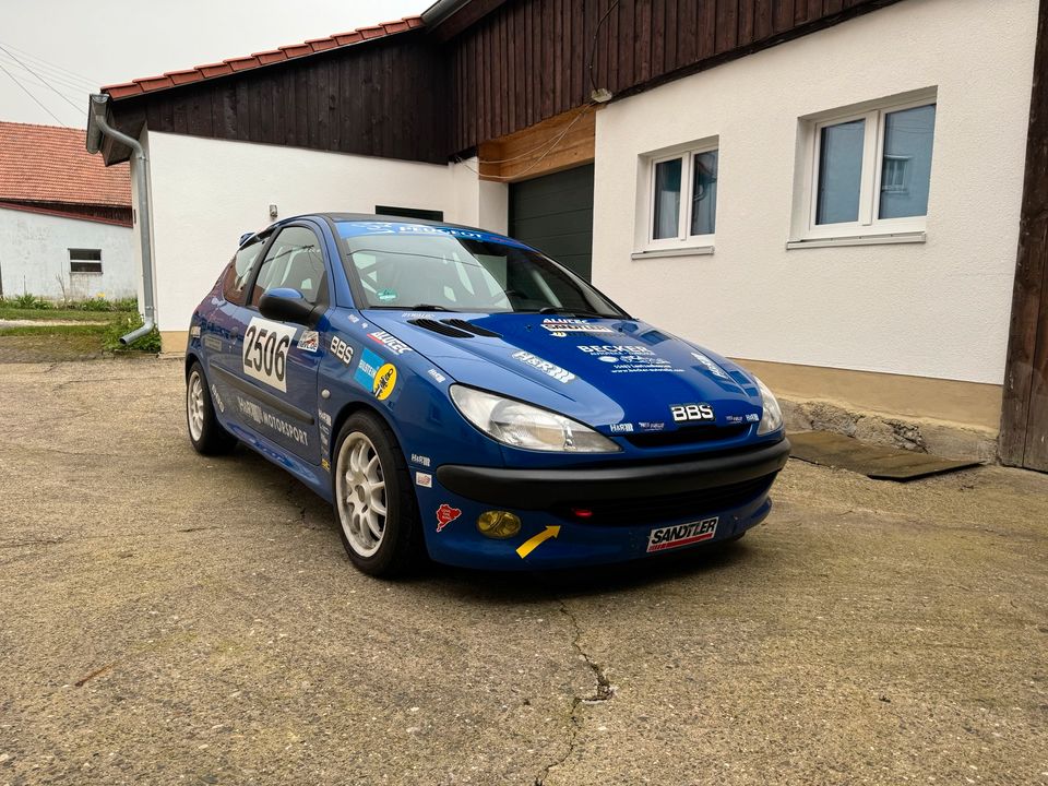 Peugeot 206 Slalom/Tracktool/Ringtool/Bergrennen in Litzendorf