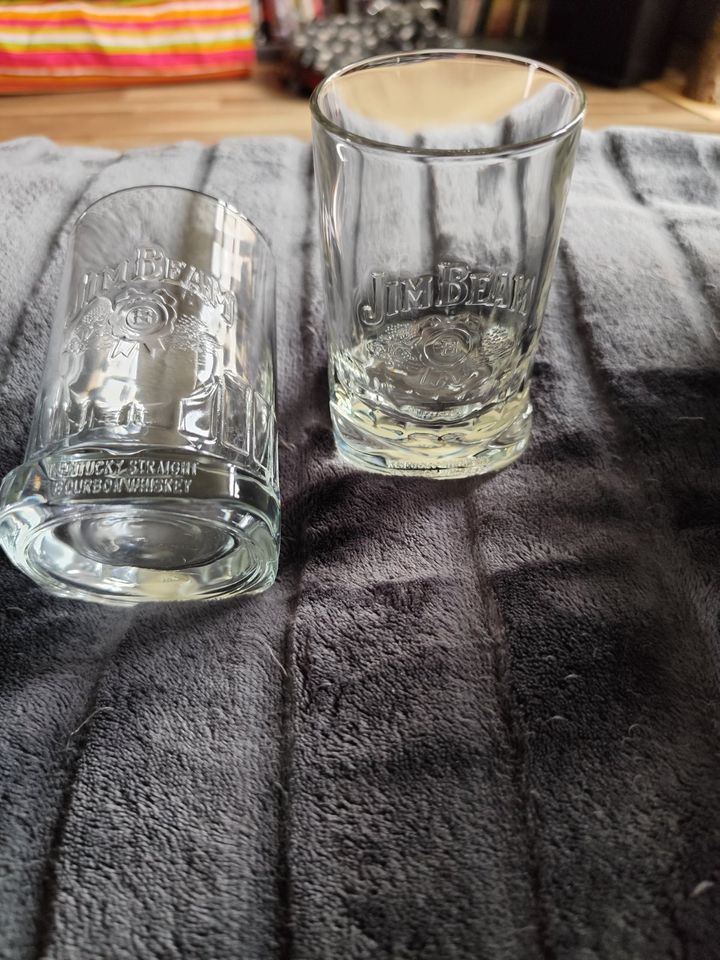 Jim Beam Whiskey Gläser. 2 Stück. Neu! in Menden
