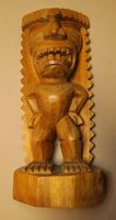 HOLZFIGUR SCHNITZEREI GOTT TIKI KUKA POLYNESIEN Hamburg-Mitte - Hamburg Altstadt Vorschau